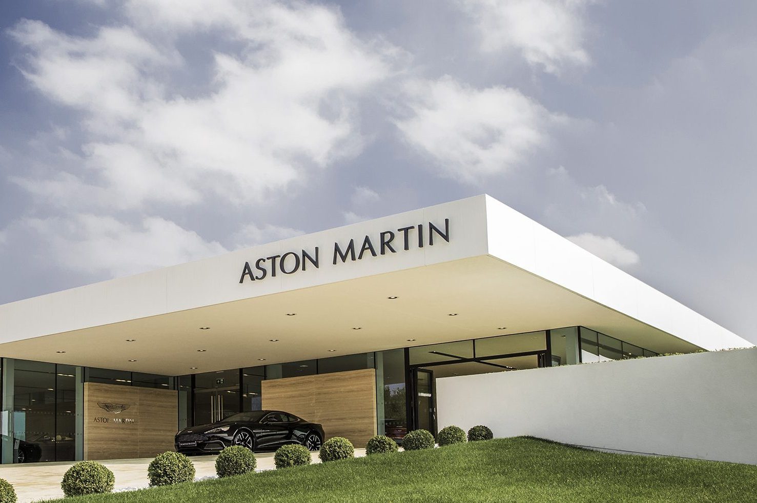 SWJ Consulting Aston Martin showroom
