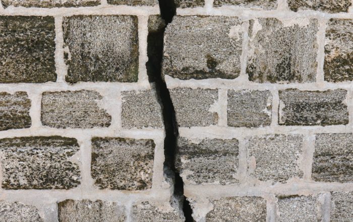 Cracks over 5mm need investigations by a structural engineer