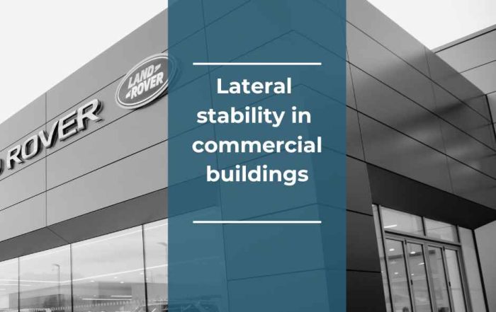 Title image lateral stability in commercial buildings