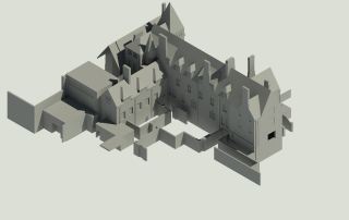 Structural drawings for refurbishment of historic school building