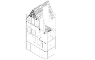 Turrett and drawings for refurbishment of historic school building