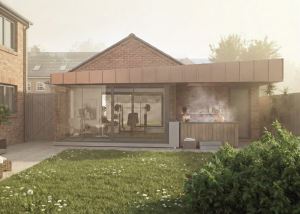 Visualisation Creating a mini spa in a small garden